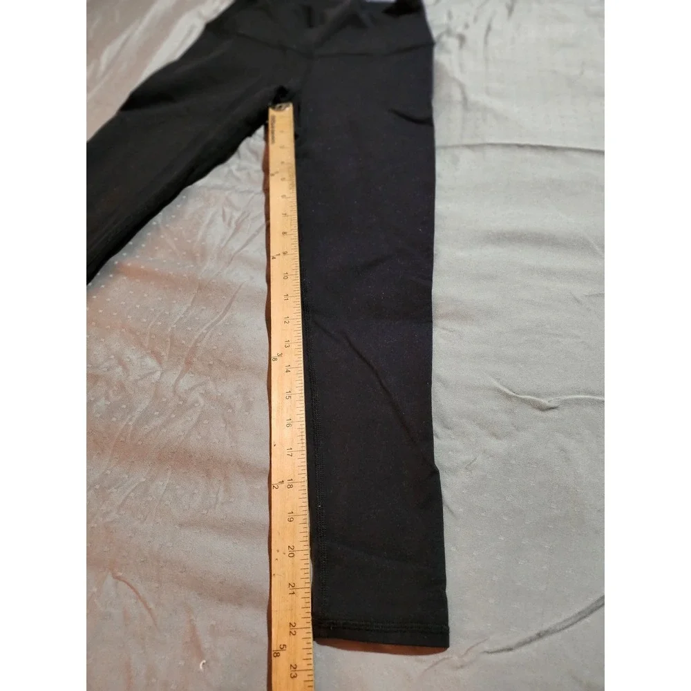 Alo Yoga High Waist Leggings Black Womens Activewear Yoga Pants W5475R Size XS